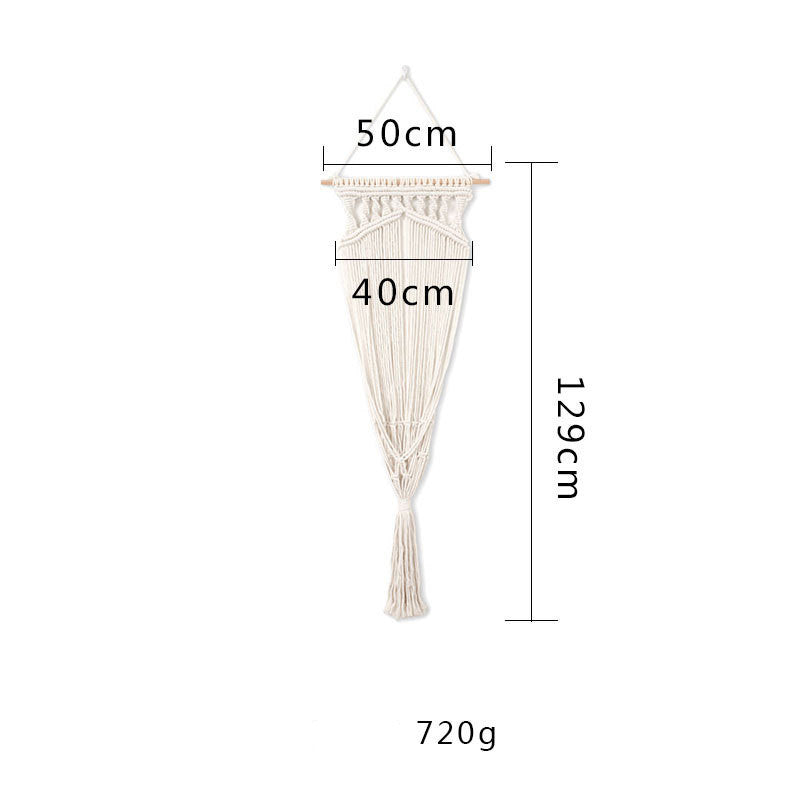 Cama/Nido Colgante de Macramé para Gatos y Perros
