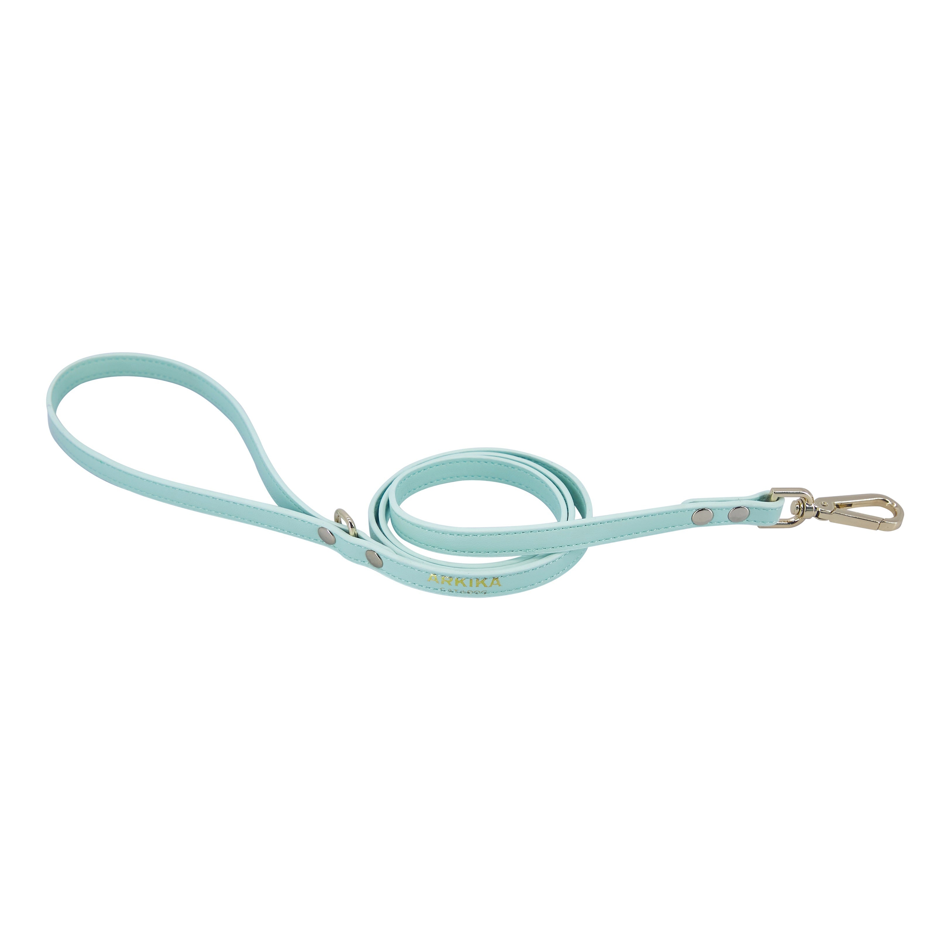 Arnés Pechera y Correa de con Diamantes para Perros – Cuero Sintético Ajustable